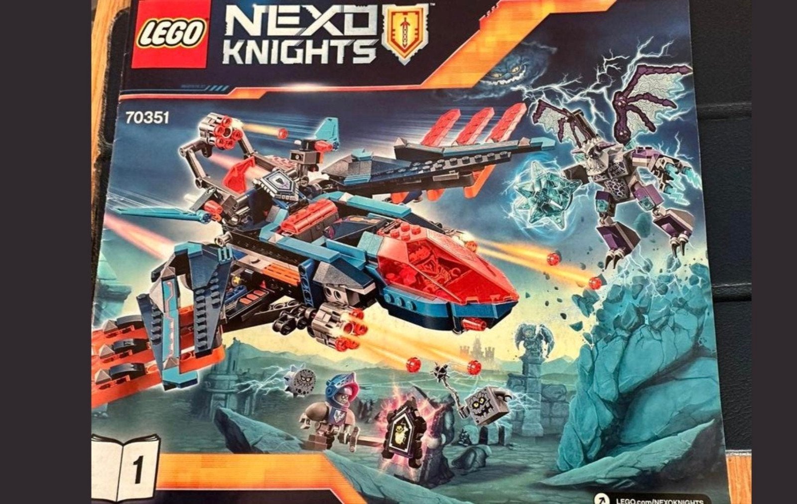 Lego nexo knights 70351, Ophalen of Verzenden, Zo goed als nieuw