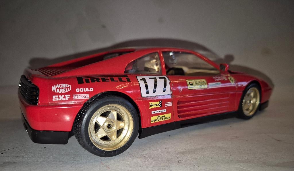 Ferrari 348 TB Evolution Modelauto 1:18, Hobby en Vrije tijd, Modelauto's | 1:18, Ophalen of Verzenden, Zo goed als nieuw, Auto