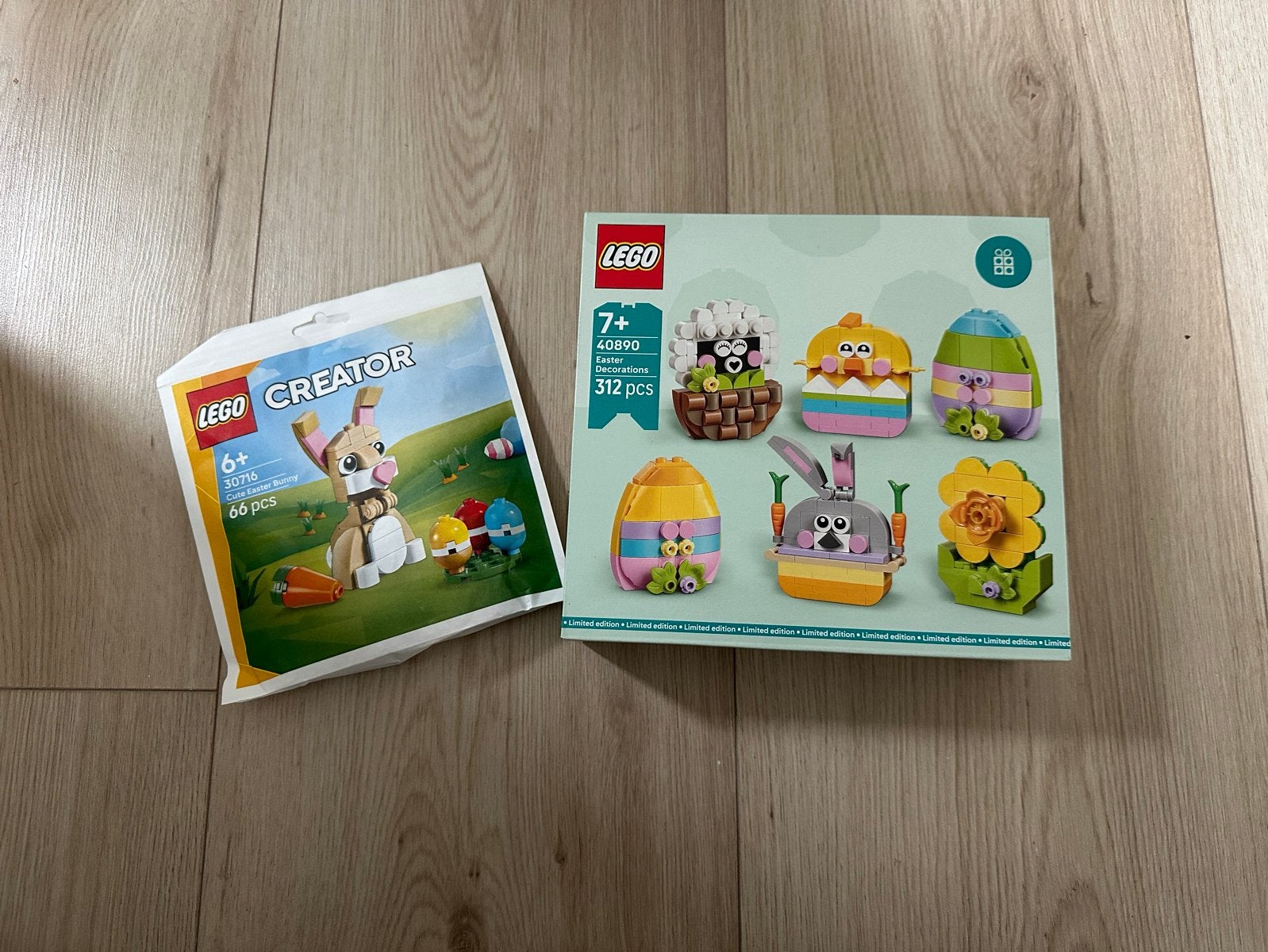 LEGO Creator Paashaas en LEGO DOTS Paasdecoraties, Kinderen en Baby's, Ophalen of Verzenden, Nieuw, Complete set, Lego