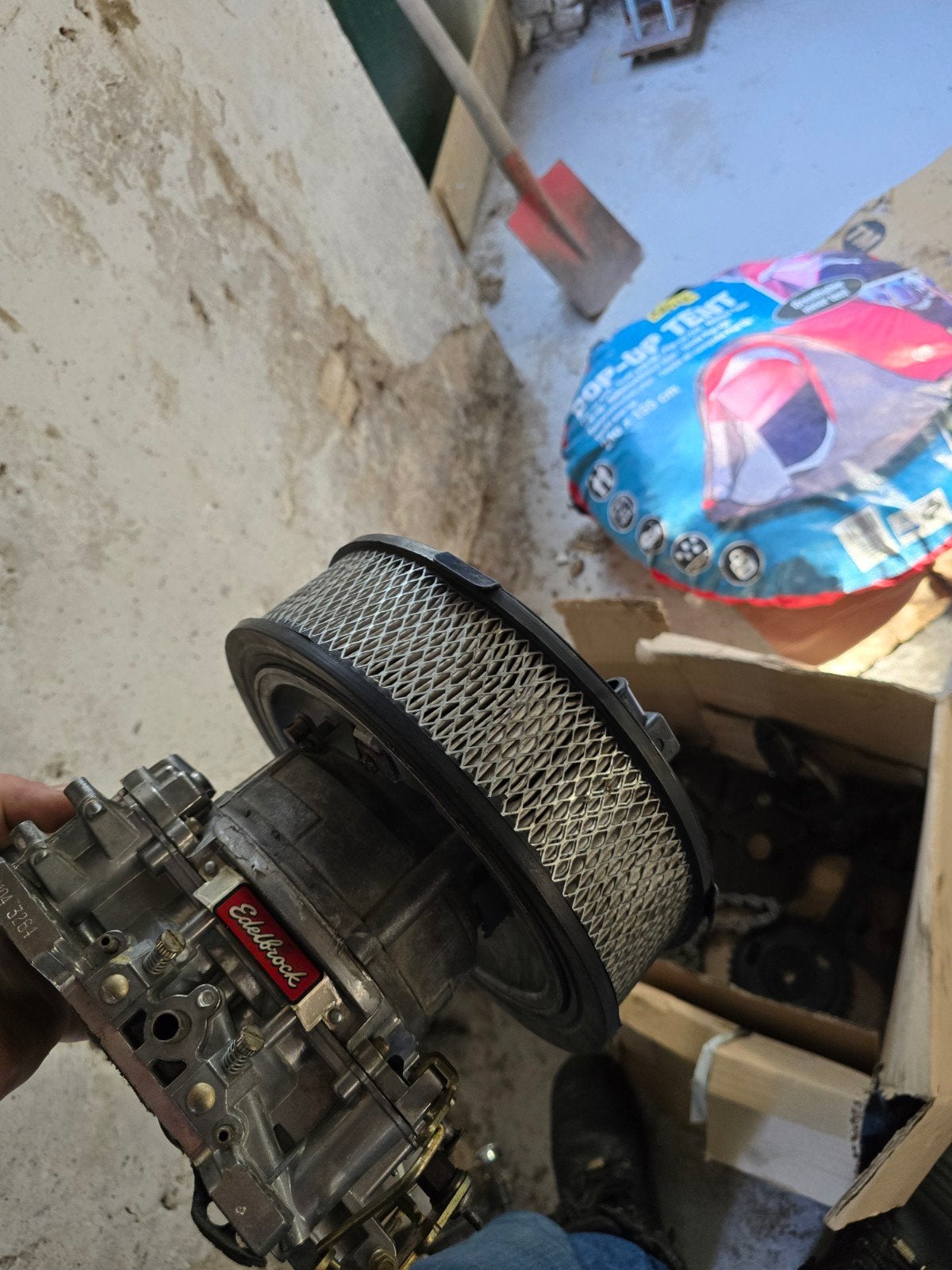 Impco 300A Carburateur met Edelbrock Luchtfilter, Auto-onderdelen, Brandstofsystemen, Ophalen, Gebruikt, Universele onderdelen