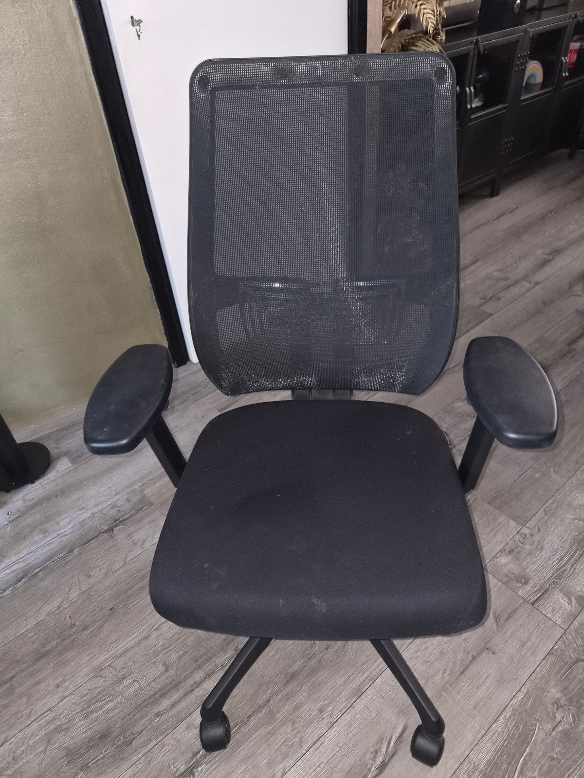 Benithem ergonomische bureaustoel – mesh rug – verstelbare, Ophalen, Gebruikt, Zwart