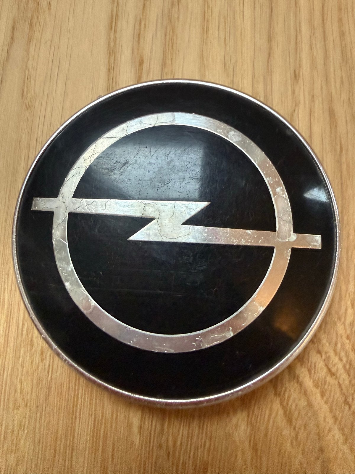 Opel logo embleem 7,5 cm, Ophalen of Verzenden