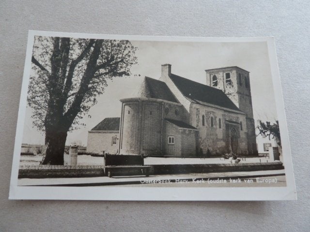 Oosterbeek 1951 Herv. Kerk, Ophalen of Verzenden, 1940 tot 1960, Gelopen, Gelderland
