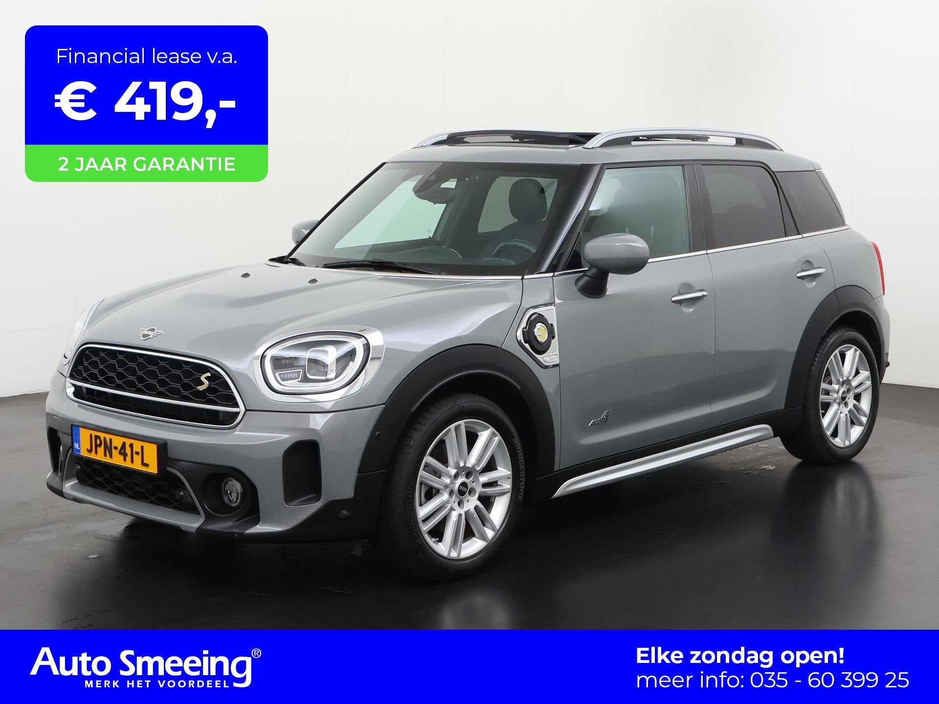 MINI Countryman 2.0 Cooper SE ALL4 Design | Panoramadak | Le, Auto's, Mini, Bedrijf, Te koop, Countryman, 4x4, ABS, Adaptieve lichten