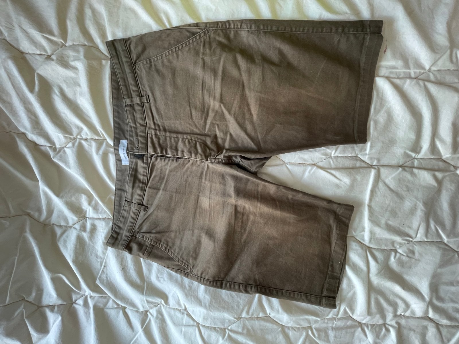 Samsoe & Samsoe groene korte jeans maat L, Ophalen of Verzenden, Gedragen, Maat 52/54 (L), Groen