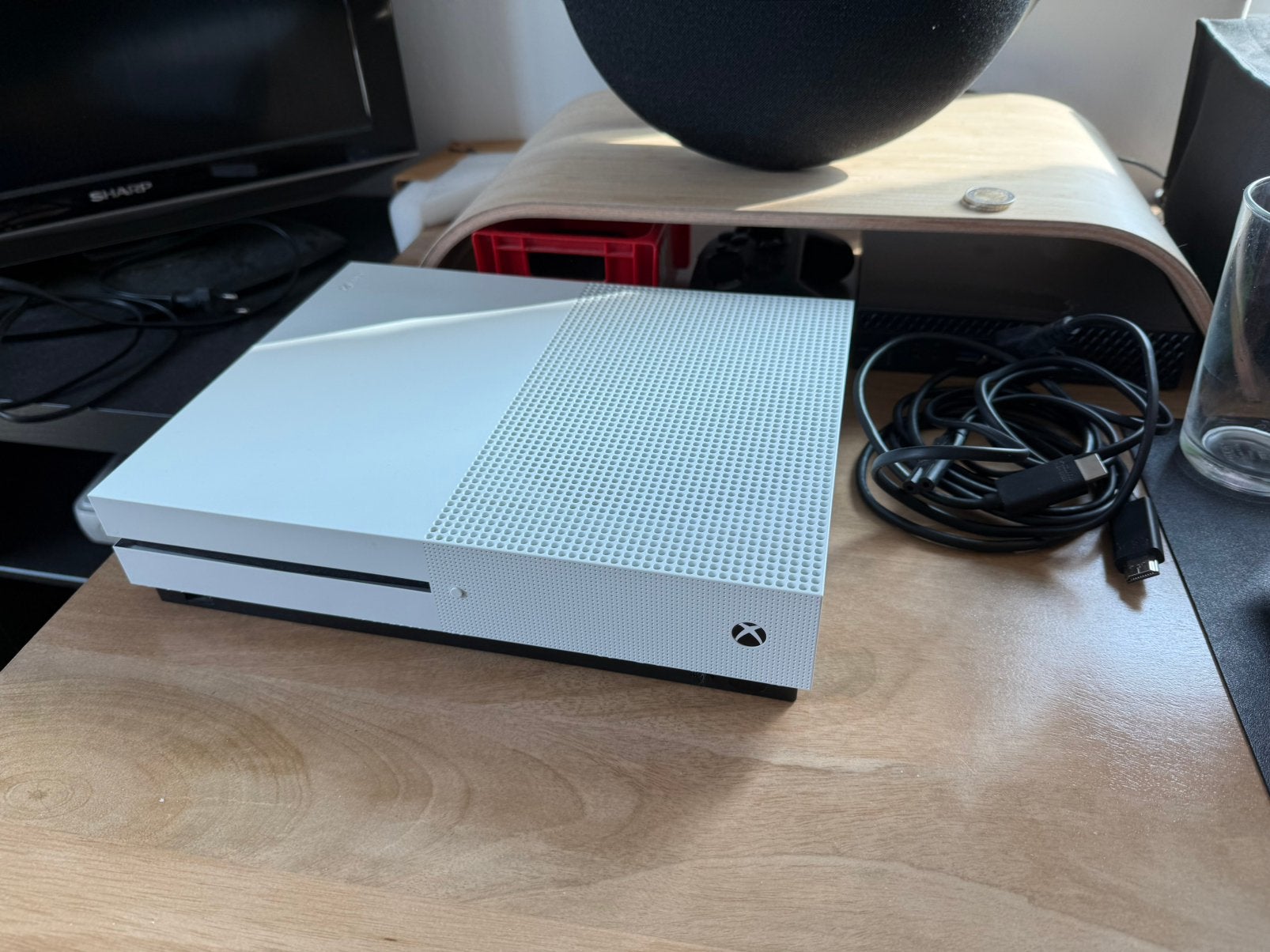 Xbox One S zonder controller, Ophalen, Zo goed als nieuw, 500 GB, Met 1 controller