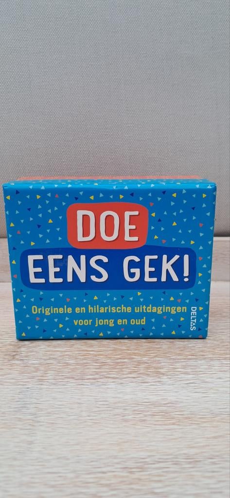 Doe Eens Gek! Originele en hilarische uitdagingen, Vijf spelers of meer, Ophalen of Verzenden, Zo goed als nieuw, Deltas