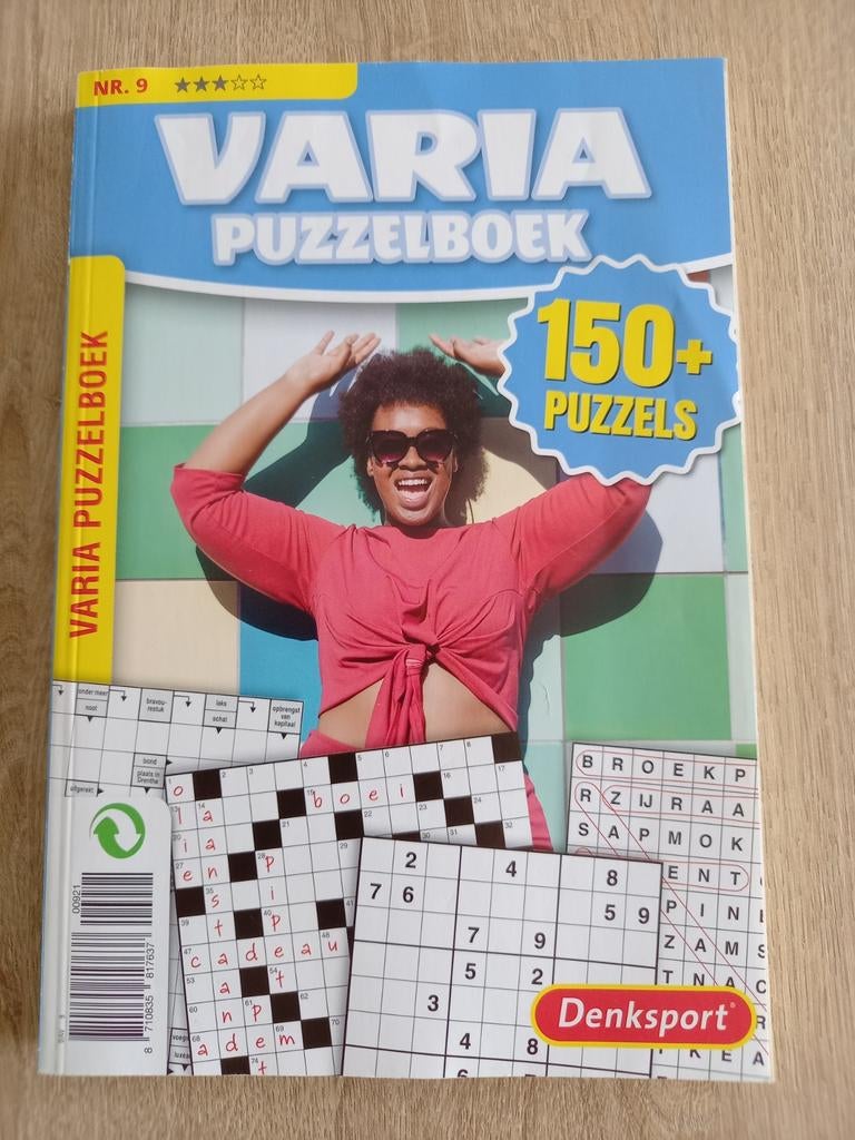 Varia Puzzelboek Nr. 9 met 150+ puzzels, Ophalen of Verzenden, Nieuw, Puzzelboek