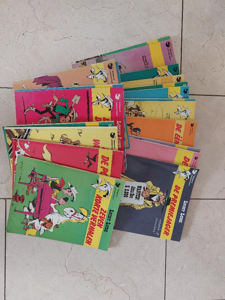 24 Lucky Luke albums, Boeken, Stripboeken, Eén stripboek, Ophalen of Verzenden, Zo goed als nieuw