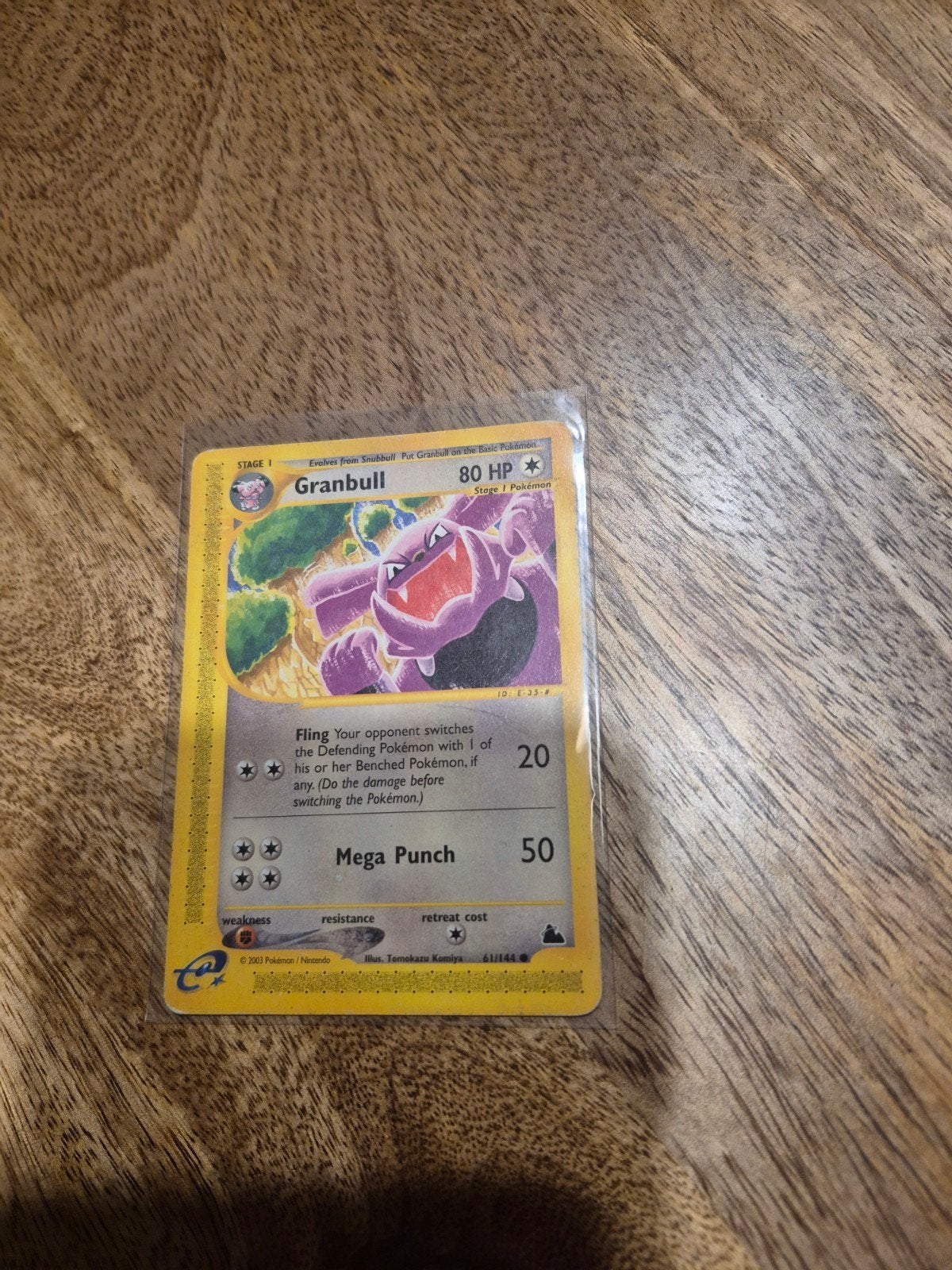 Pokemon Kaart Granbull 80 HP - Stage 1, Ophalen of Verzenden