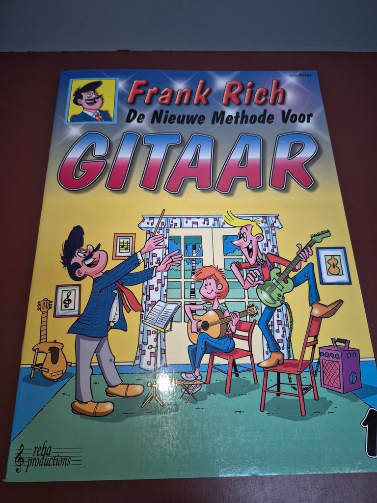 Frank Rich, De Nieuwe Methode Voor Gitaar, Deel 1, Gitaar, Les of Cursus, Nieuw, Ophalen of Verzenden