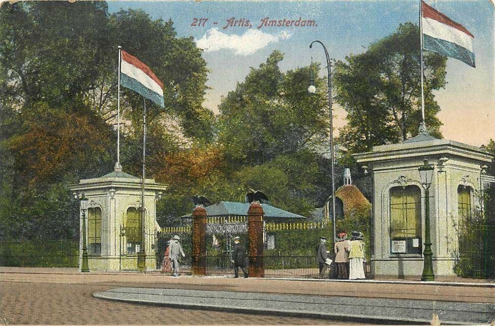 304-070-043 Amsterdam Artis, Verzenden, Voor 1920, Noord-Holland
