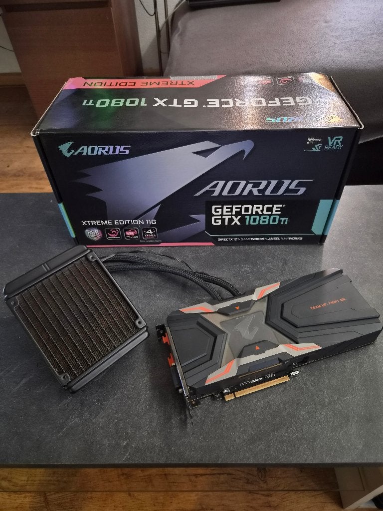 Videokaart GTX 1080Ti 11Gb Xtreme Edition Waterforce, Computers en Software, Videokaarten, PCI-Express 3, Ophalen of Verzenden