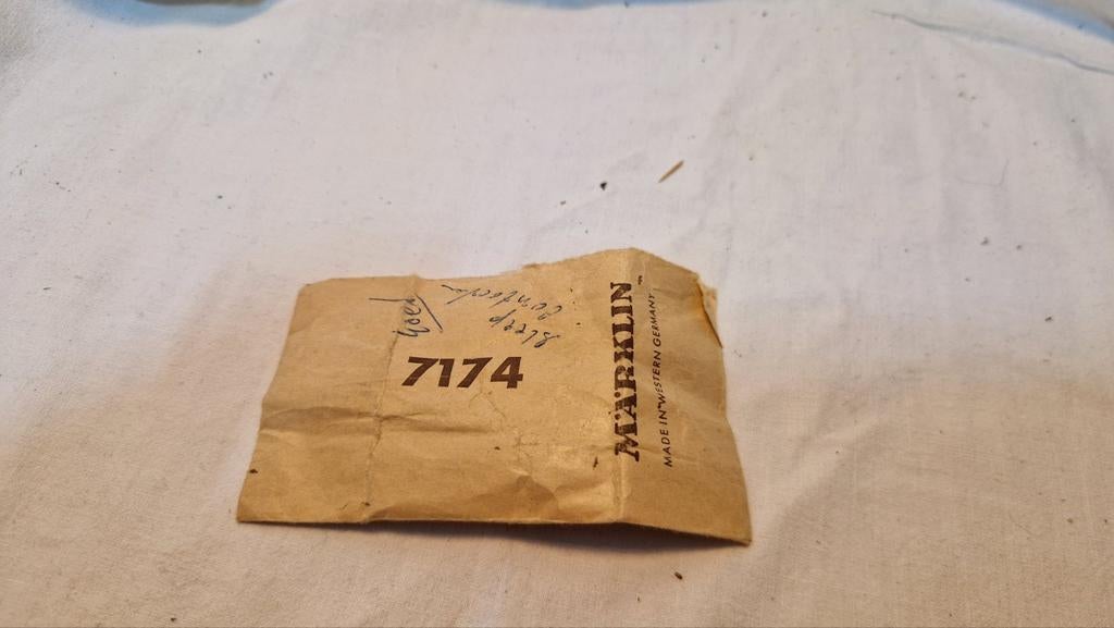 Marklin service zakje 7174 geleider sleper, Ophalen of Verzenden, Zo goed als nieuw, Gelijkstroom, Overige merken