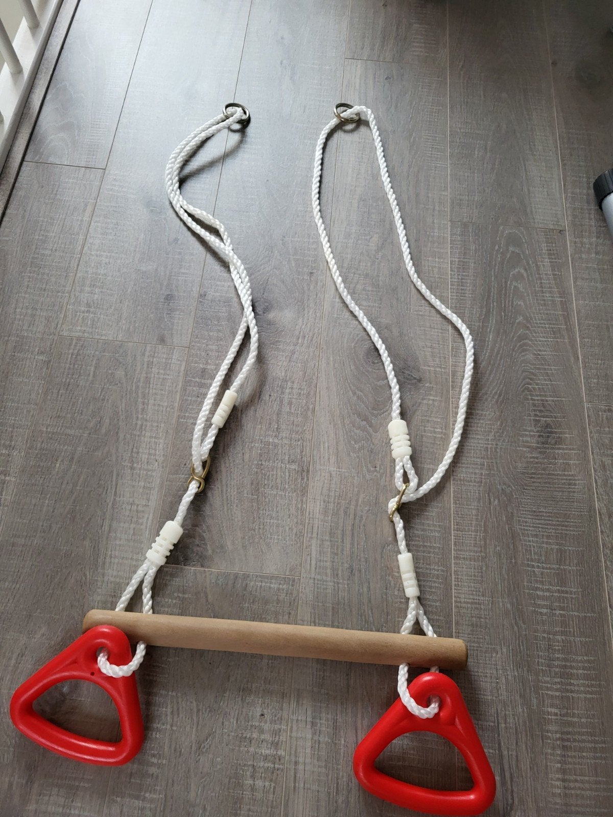 Trapeze / Turnringen houten stok, Ophalen of Verzenden, Jongen of Meisje