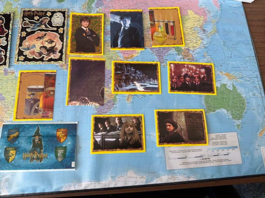 Harry Potter Stickers - begin 2000, Verzamelen, Harry Potter, Zo goed als nieuw, Overige typen, Ophalen of Verzenden