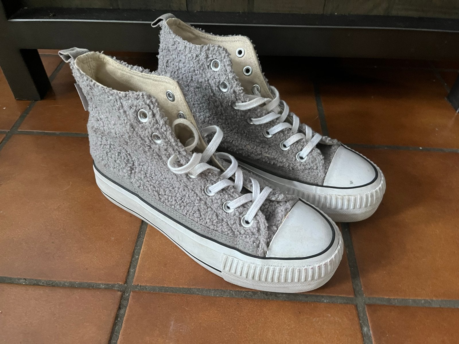BK KAYA MID grijze sneakers maat 40, Kleding | Dames, Ophalen of Verzenden, Nieuw, Grijs, Sneakers of Gympen