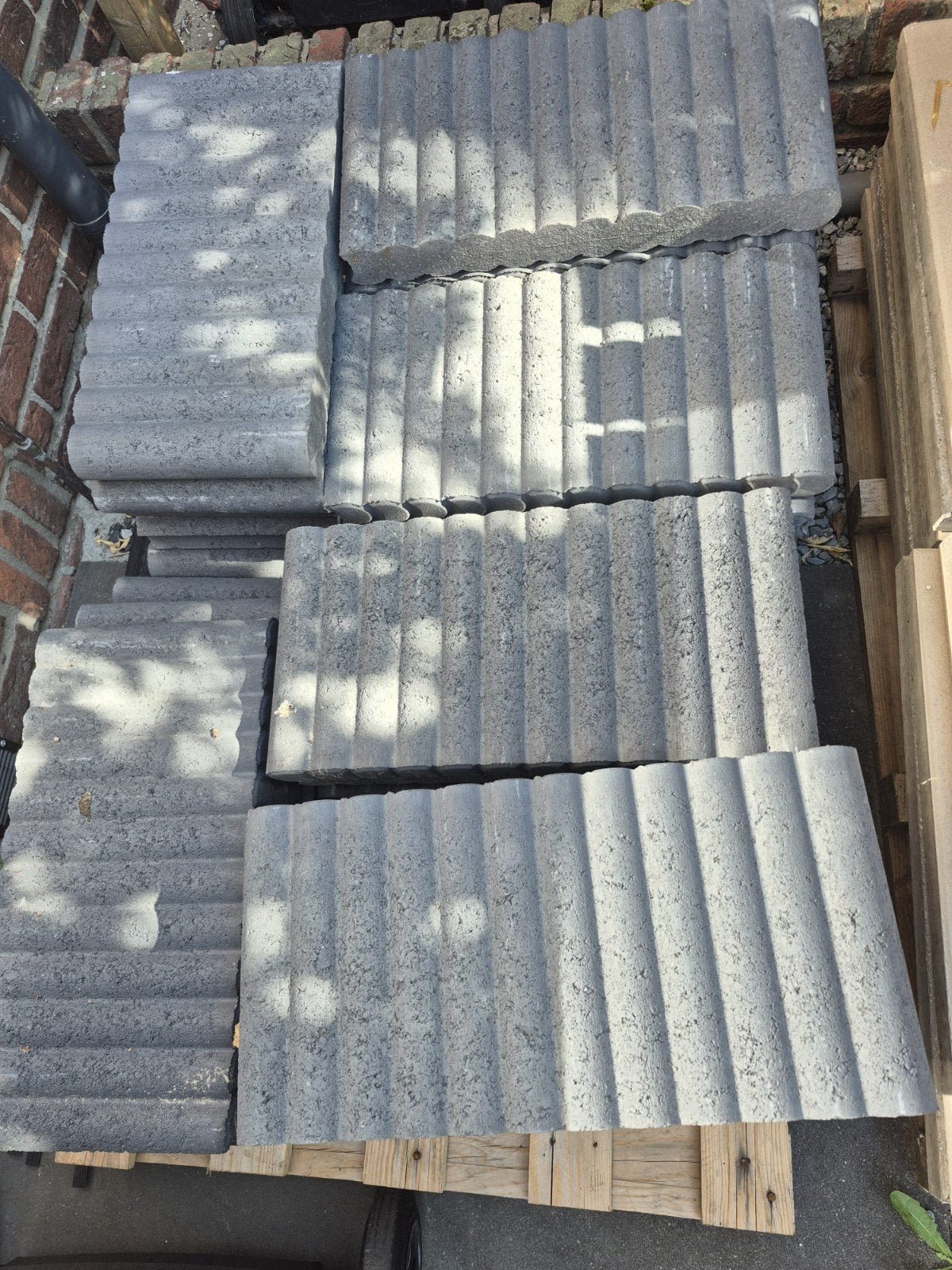 Pallisade 32 stuks, per stuk €2,-, Tuin en Terras, Ophalen, Overige typen, Nieuw, 5 tot 10 m²