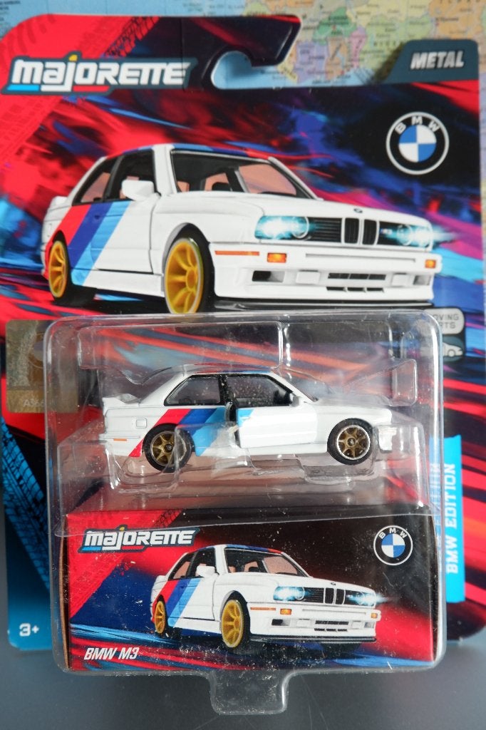 Majorette, BMW, E30,wit, Hobby en Vrije tijd, Ophalen of Verzenden, Nieuw, Auto