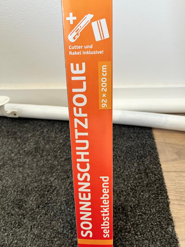 Raamfolie zonwerend - 92 x 200 cm - Nieuw 4 stuks, Gevelraam of Ruit, 80 tot 120 cm, Nieuw, 160 cm of meer