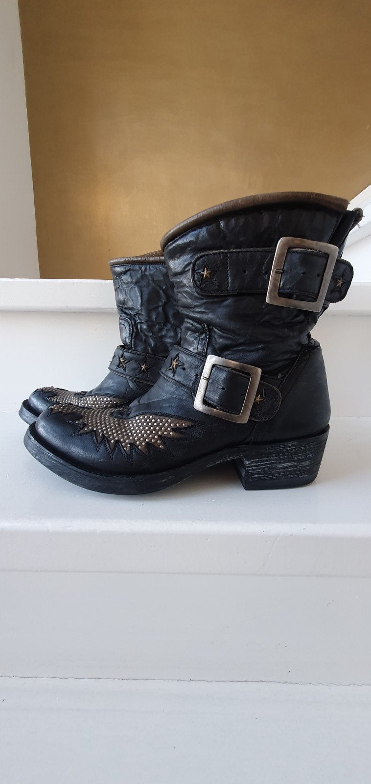 mexicana boots, Kleding | Dames, Zwart, Lage of Enkellaarzen, Ophalen of Verzenden, Zo goed als nieuw
