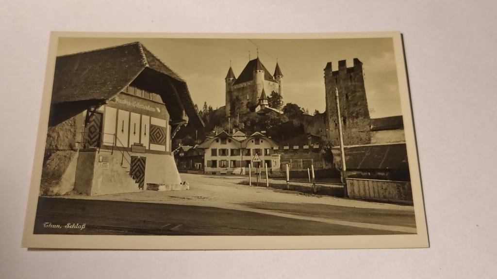 Zwitserland Thun, Schloß, Verzamelen, Ophalen of Verzenden, Overig Europa