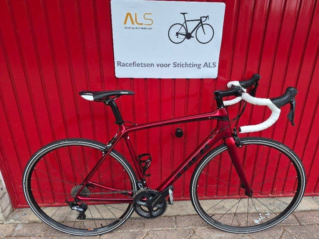 Trek Emonda SL6 Carbon Dames/Heren Racefiets Shimano Ultegra, 28 inch, 2ehandsracefietsen.nl, Carbon, Velgrem