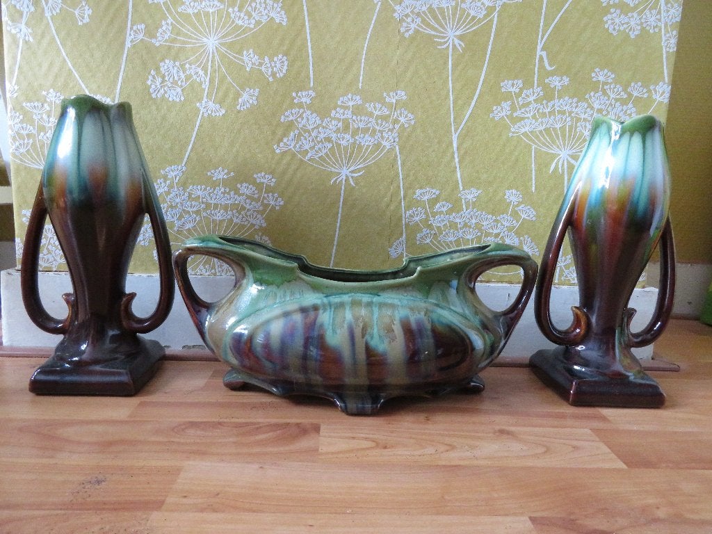Art Deco bloempot en vazen, Ophalen of Verzenden