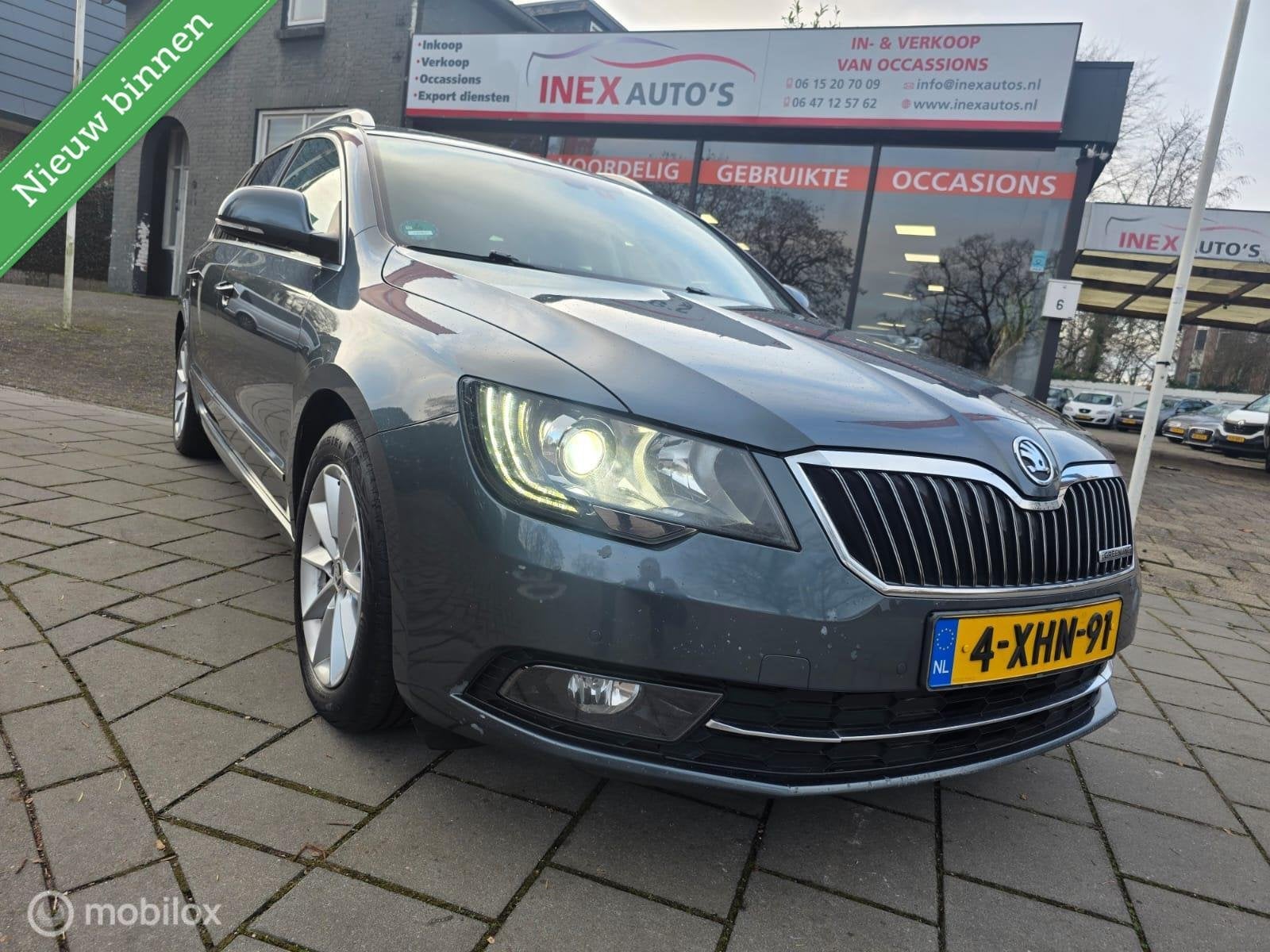 Skoda Superb Combi 1.6 TDI Ambition Business, Auto's, Voorwielaandrijving, Gebruikt, 4 cilinders, 23 km/l