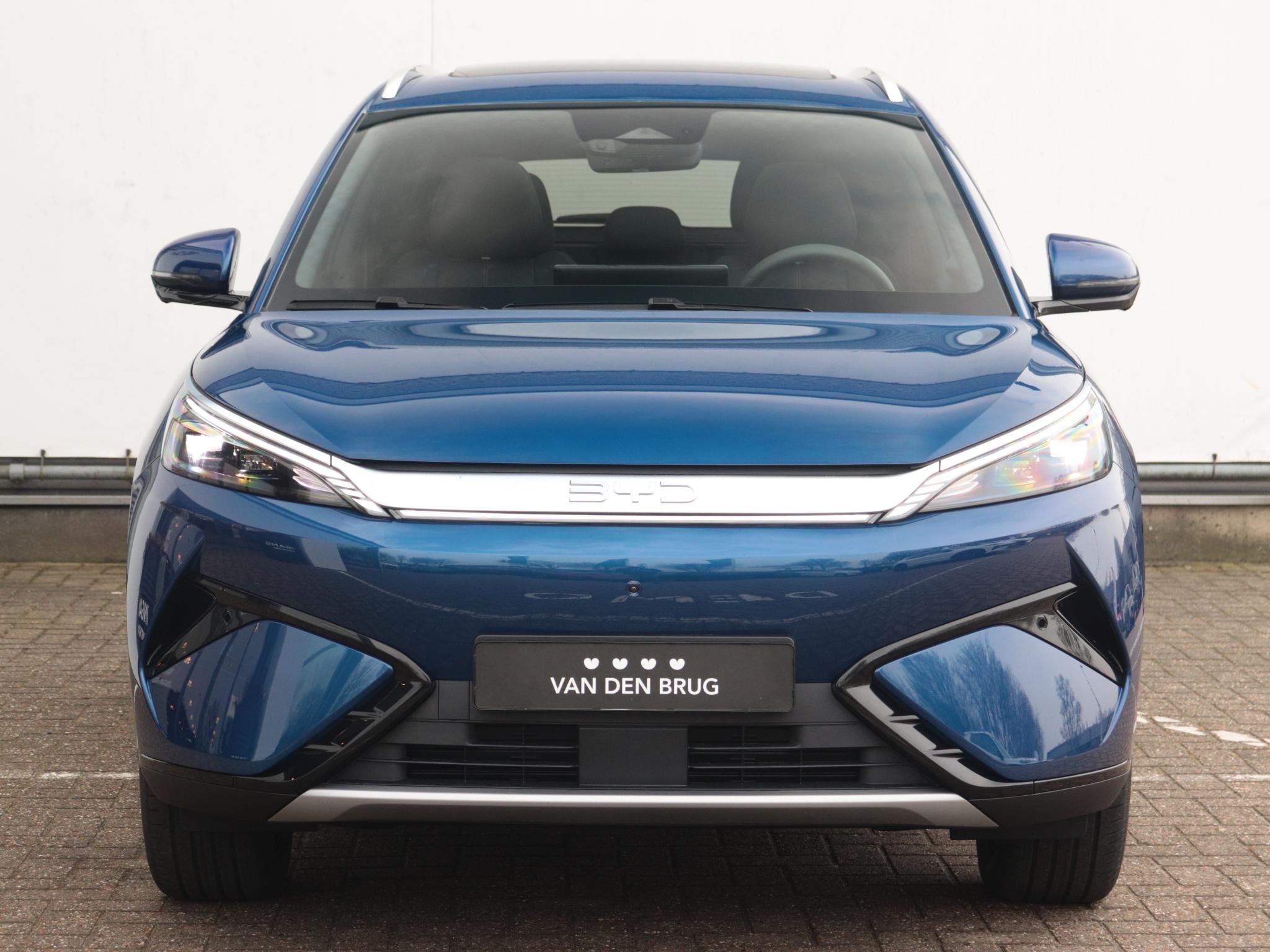 BYD ATTO 3 EVO Excellence 74.8 kWh | 450pk | 0-100 3,9 sec |, Auto's, BYD, Automaat, Achterwielaandrijving, Zwart, Blauw
