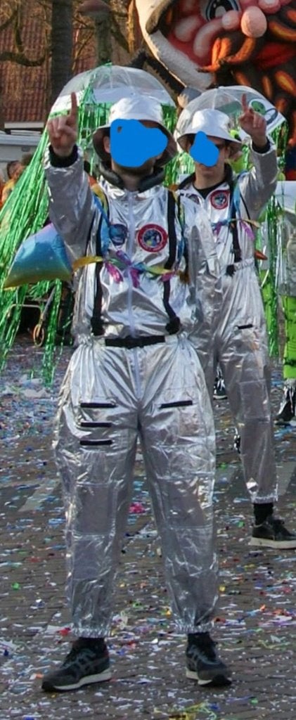 Astronaut pak carnaval maat M, Ophalen of Verzenden, Gedragen