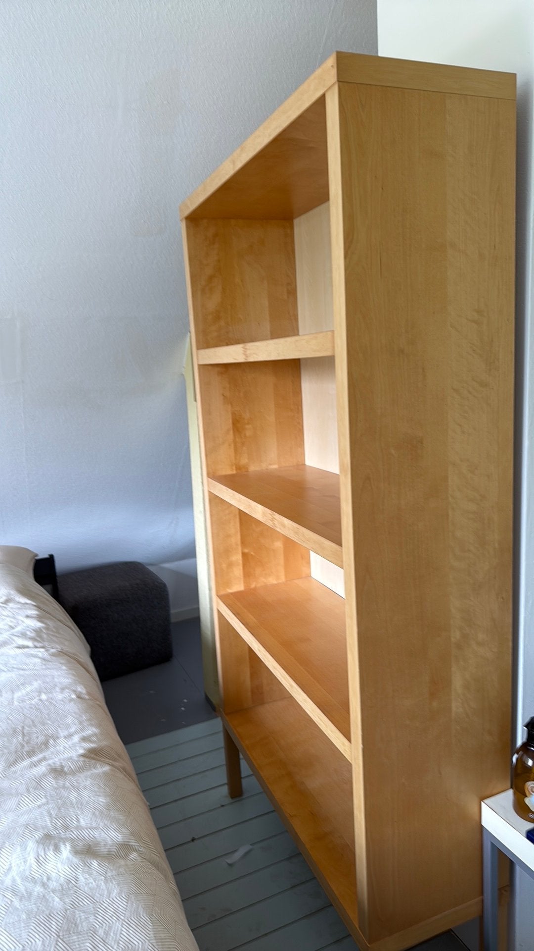 Boekenkast beuken, Ophalen, 50 tot 100 cm, Zo goed als nieuw, 150 tot 200 cm