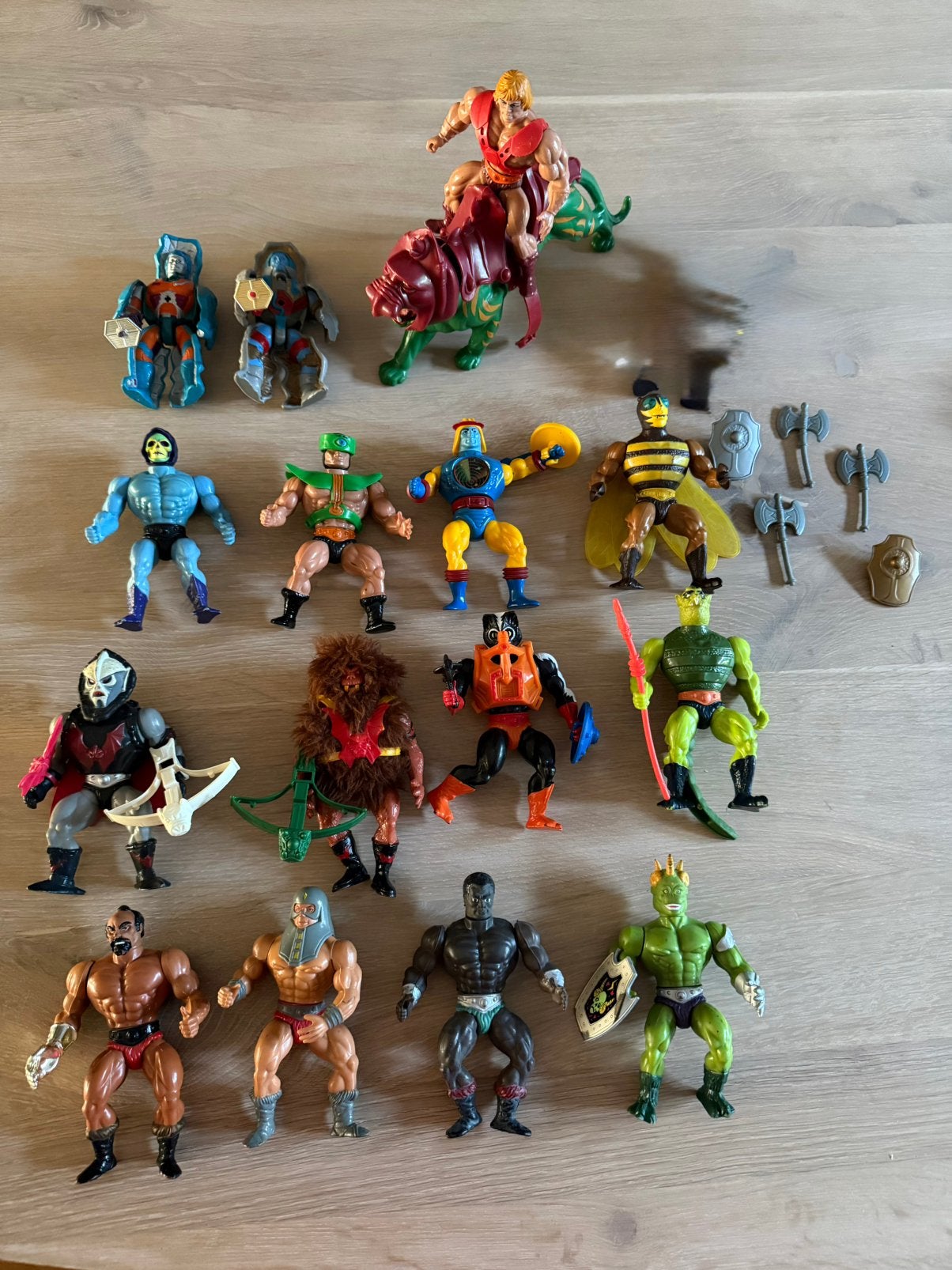 Grote collectie vintage He-Man Masters of the Universe figur, Kinderen en Baby's, Speelgoed | Actiefiguren, Ophalen of Verzenden