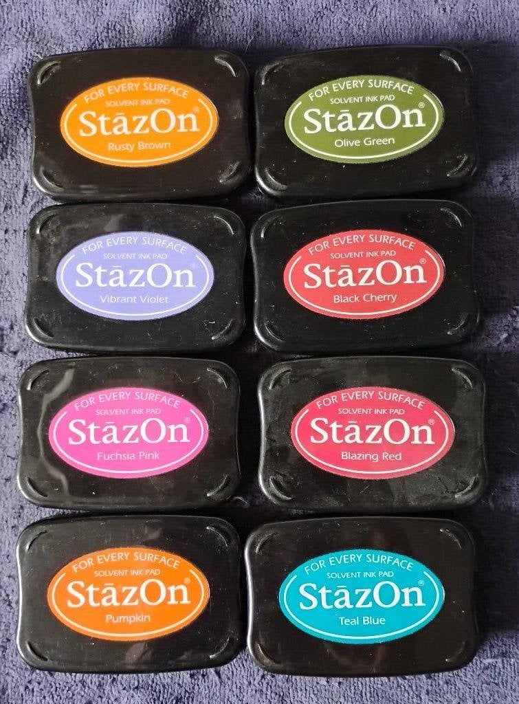 Stazon Stempelkussens, Ophalen of Verzenden, Zo goed als nieuw, Overige typen