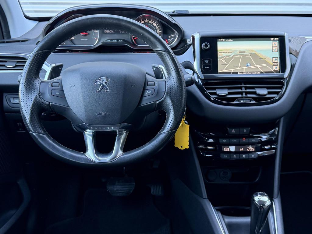 Peugeot 208 1.2 e-VTi Oxygo 1e Eigenaar|Navi|Airco|Cruise|Tr, Auto's, Peugeot, Euro 5, Stof, Zwart, 1199 cc