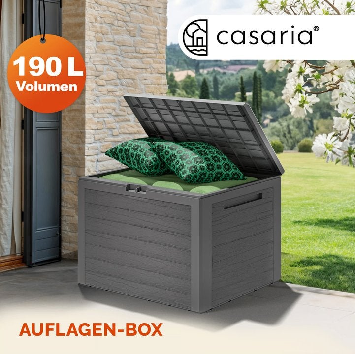Opbergbox opbergkist tuinkussens kunststof 190L GRTS BEZORGD, Tuin en Terras, Verzenden, Nieuw, Nvt, Nvt