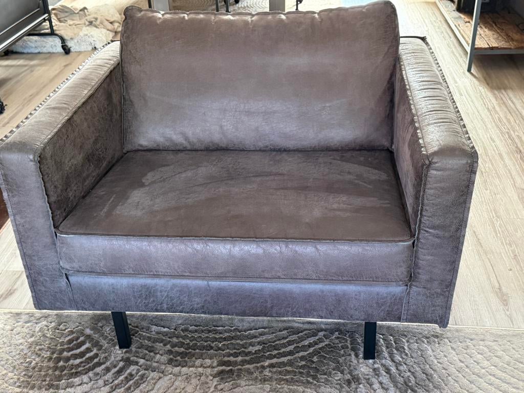 Loveseat be pure home, Huis en Inrichting, Ophalen, Tweepersoons, 75 tot 100 cm, Zo goed als nieuw