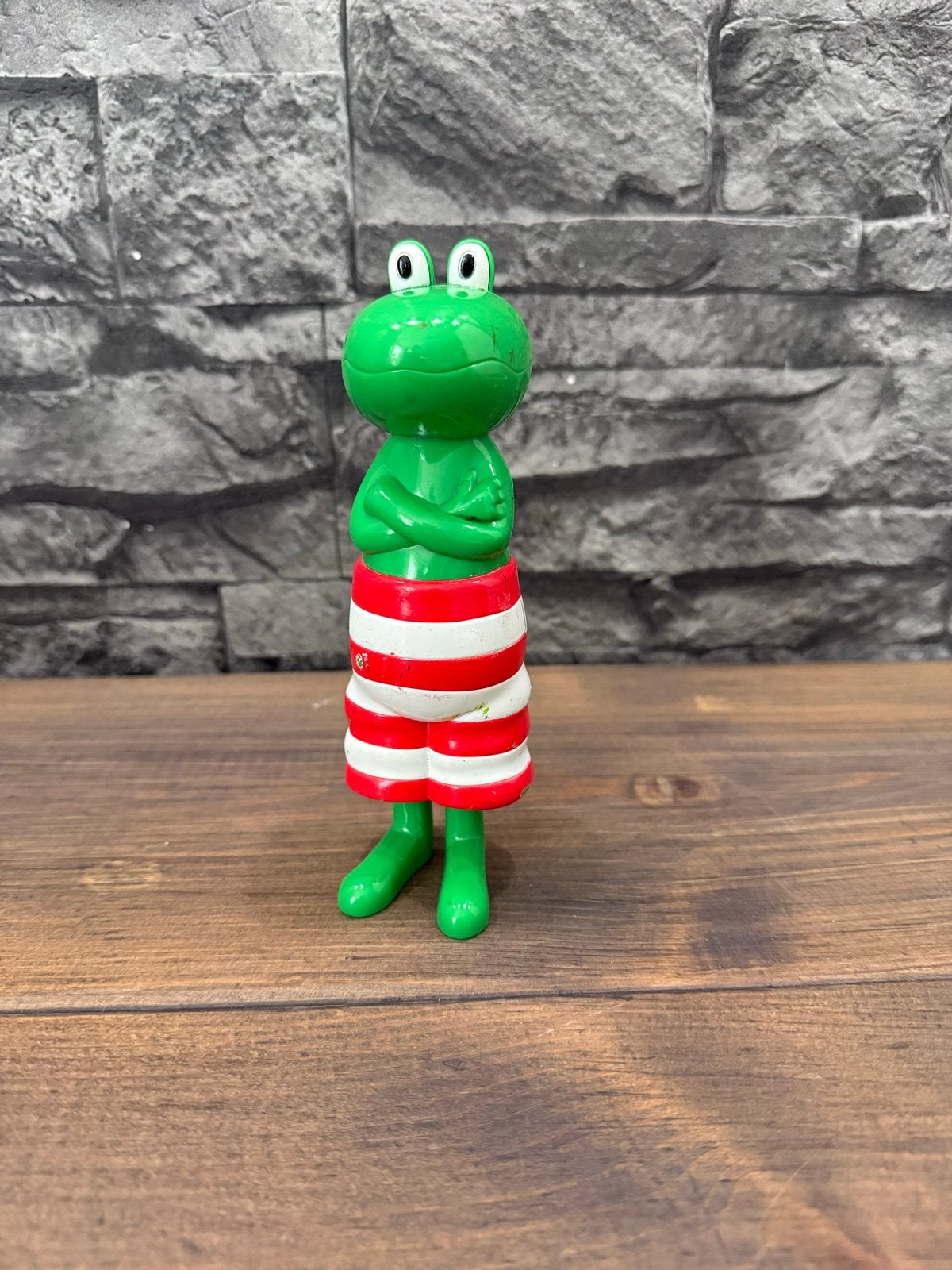 Kikker verstoppertje speelgoedfiguur, Ophalen of Verzenden, Gebruikt, Jongen of Meisje