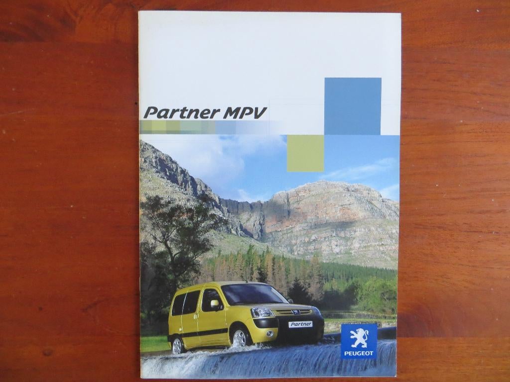 Peugeot Partner MPV (juni 2003), Ophalen of Verzenden, Nieuw, Peugeot