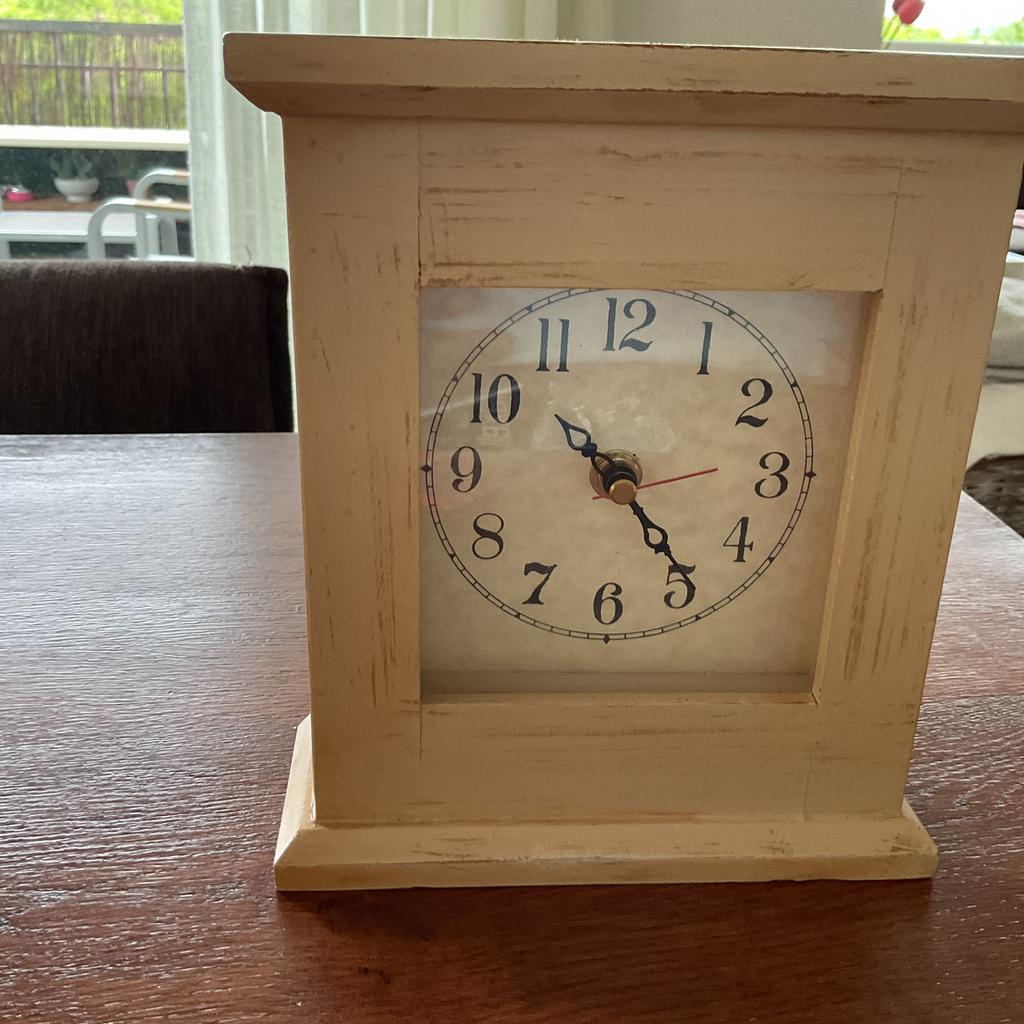 Tafel klokje, Ophalen of Verzenden, Zo goed als nieuw, Staande klok