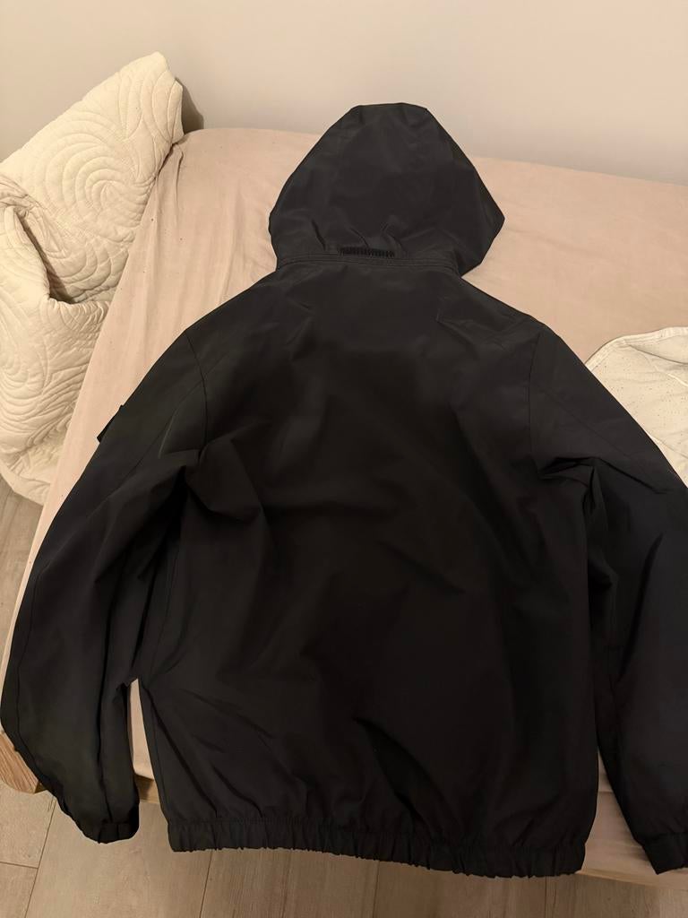 Moncler jas met NFT, Kleding | Heren, Jassen | Zomer, Nieuw, Maat 52/54 (L), Zwart, Ophalen of Verzenden
