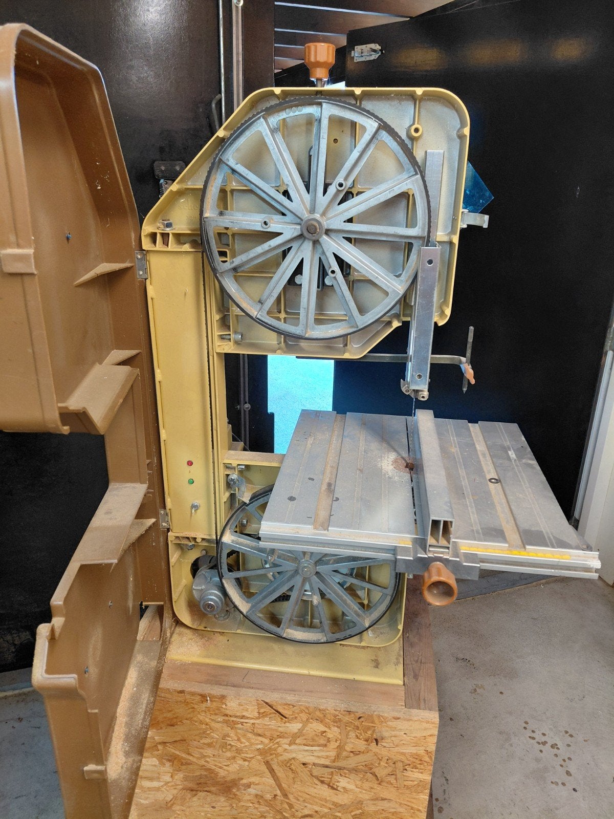Scheppach HBS-32-Vario lintzaag - Duitse kwaliteit, Ophalen, Gebruikt, 600 tot 1200 watt, Lintzaag