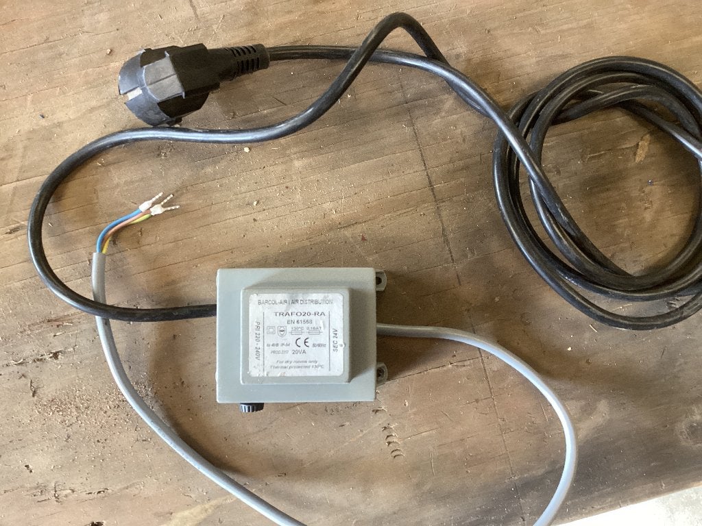 Barcol-Air TRAFO20-RA Transformator 220-240V naar 24V, Ophalen, Gebruikt, Afzuiger