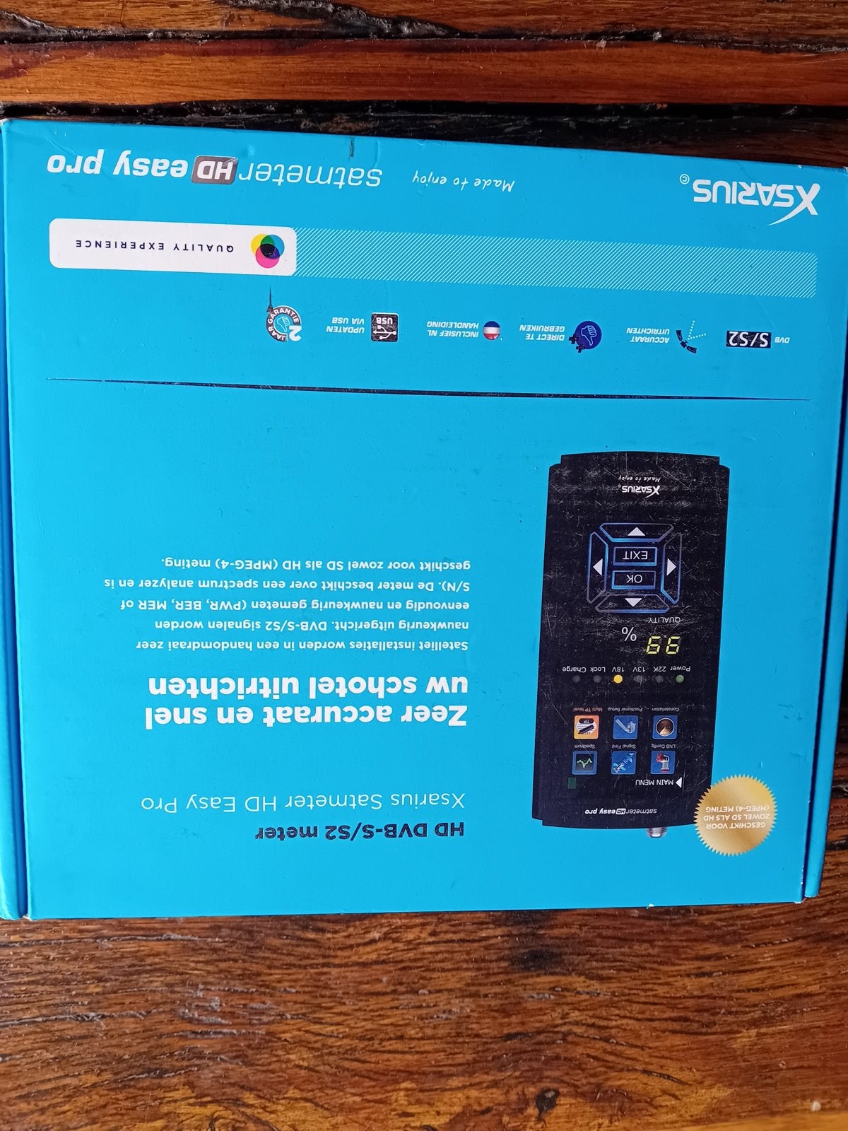 XSARUIS Satmeter HD Easy Pro DVB-S/S2 meter, Ophalen, Nieuw, (Schotel)antenne, Overige merken
