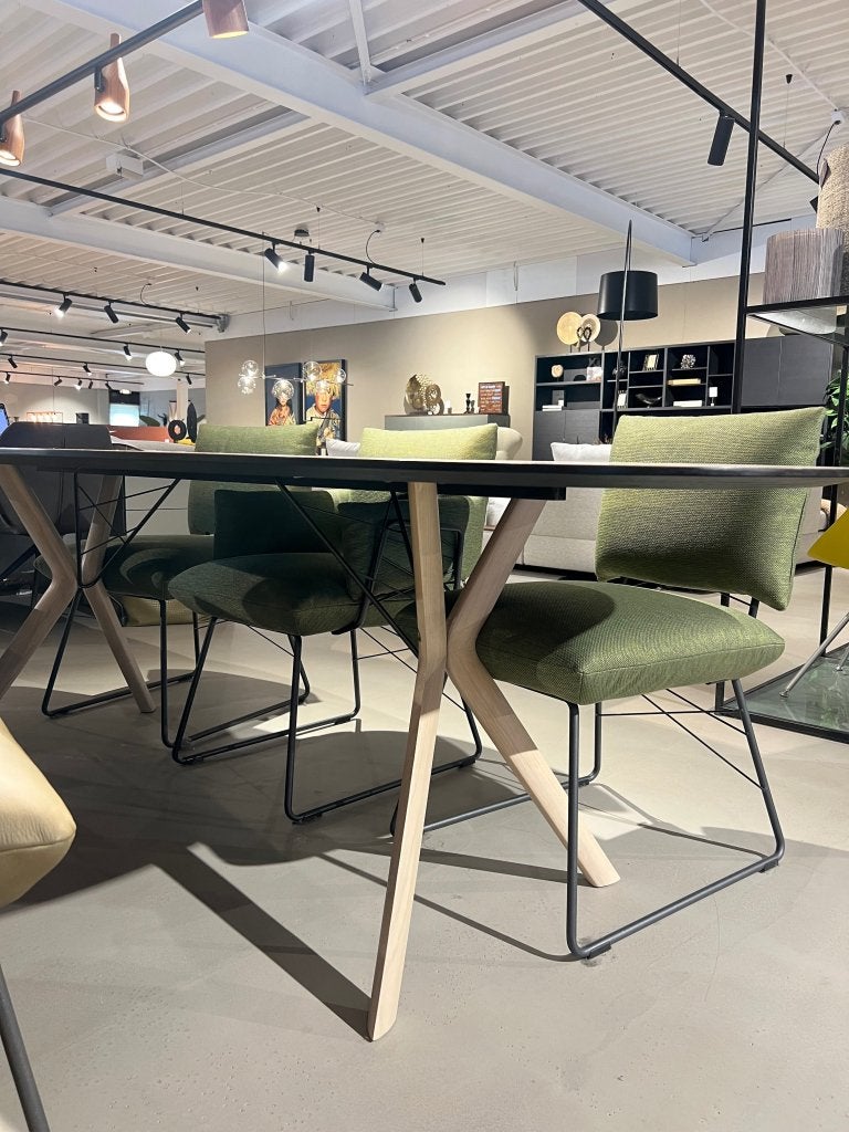 Mobitec Eclipse eettafel | E44 Light sand matte eiken, Huis en Inrichting, Marketing@mobitec.be, Mobitec, 100 tot 150 cm, Eikenhout