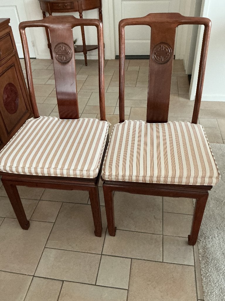 Eetkamer stoelen, Huis en Inrichting, Ophalen of Verzenden, Zo goed als nieuw, Klassiek, Minder dan 4 stoelen