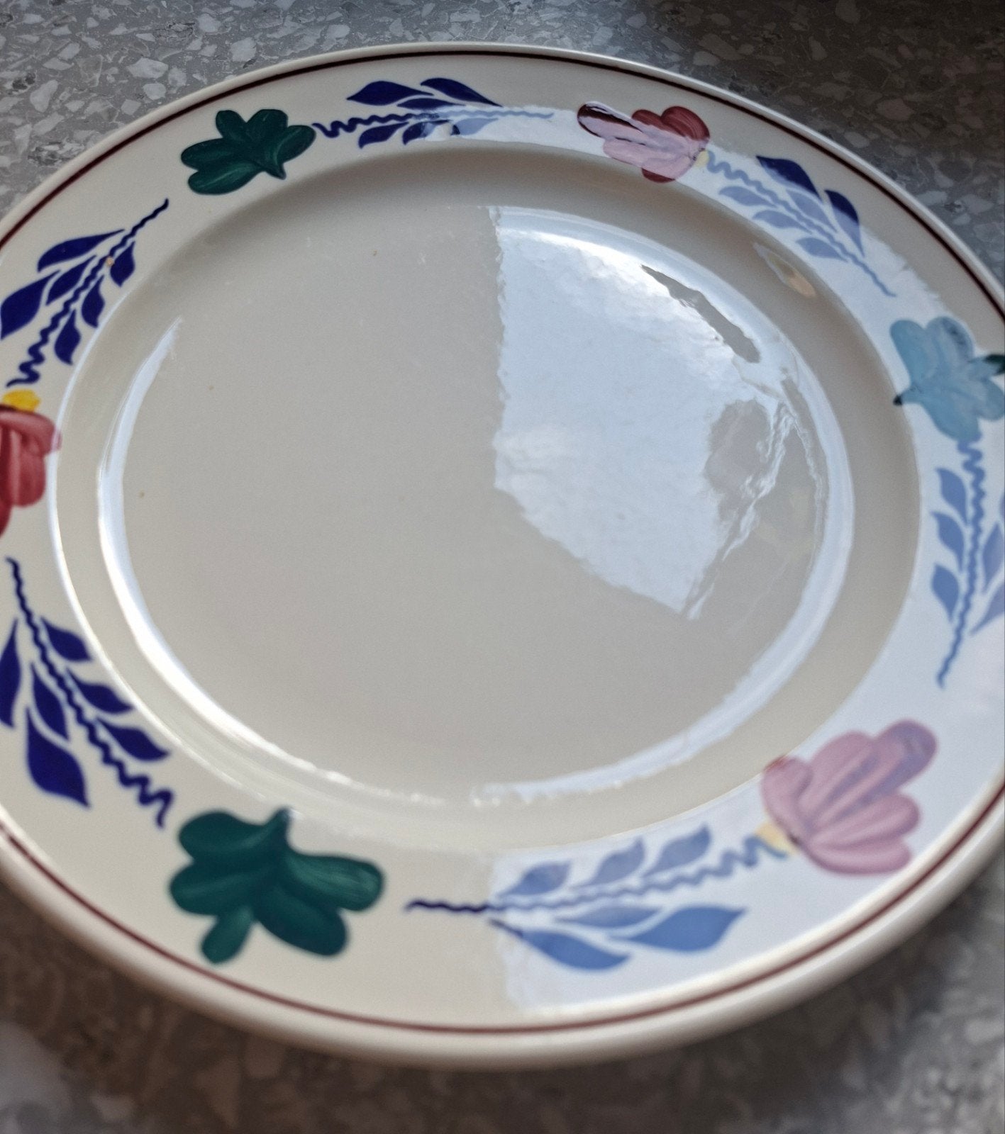 Originele Boerenbont borden (Royal Boch), Ophalen of Verzenden, Zo goed als nieuw, Bord(en), Royal Boch