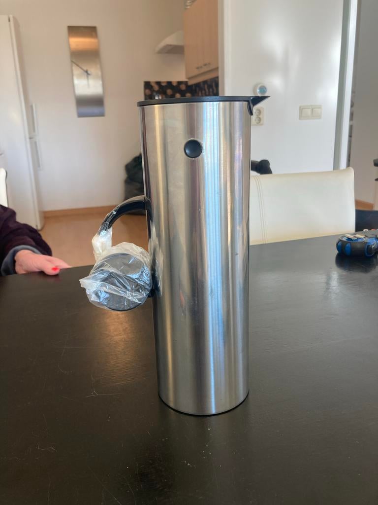 Stelton Thermoskan RVS - Design Erik Magnussen, Ophalen, Zilver, Metaal, Overige merken