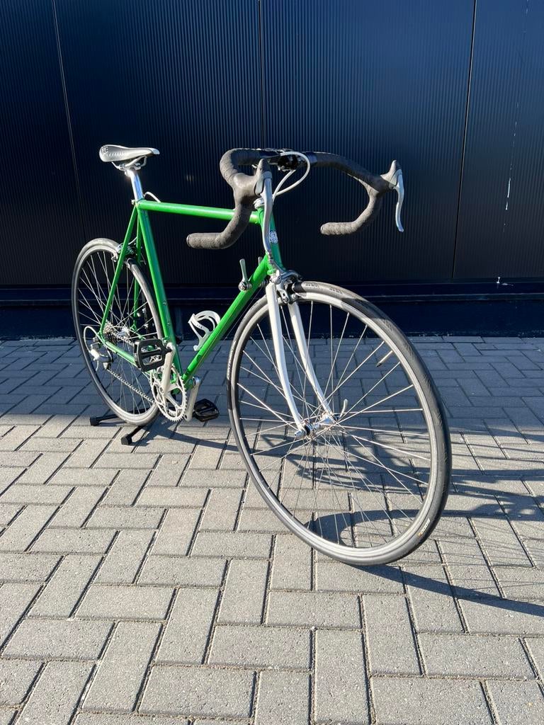 Partij 6 vintage racefietsen TOPSTAAT shimano 600 campagnolo, Overige merken, Staal, Ophalen of Verzenden, Zo goed als nieuw