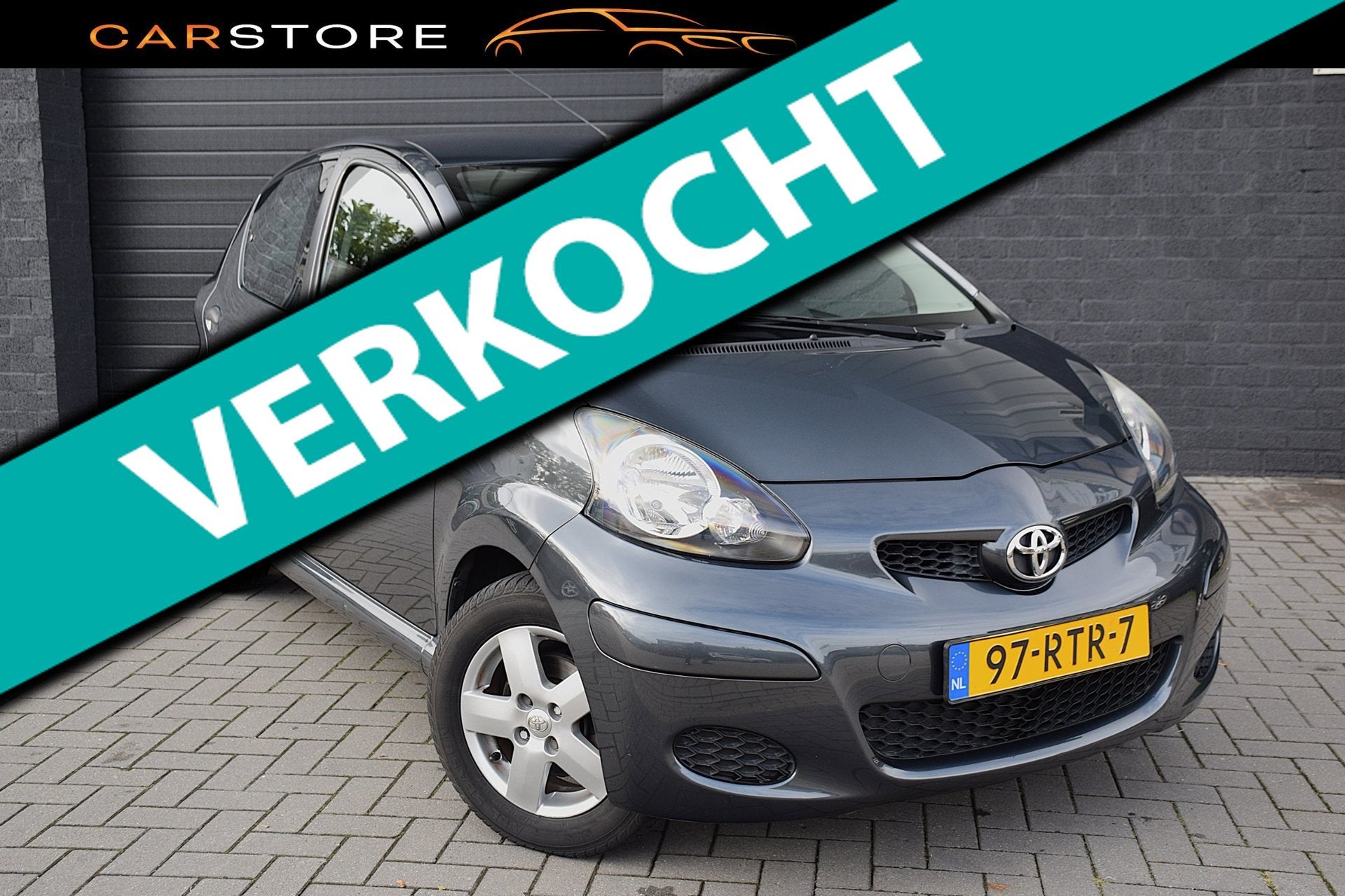 Toyota Aygo 1.0-12V Comfort*2e eigenaar*Airco*5 deurs*105DKM, Voorwielaandrijving, Euro 5, Stof, Gebruikt